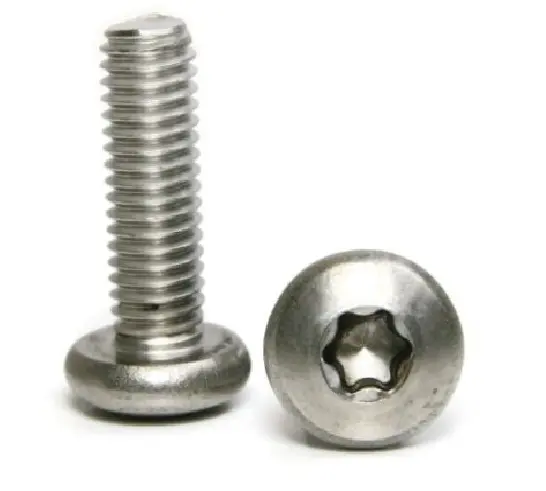 1A440 #10-24 x 1/2" - #10-24 x 1/2" 6-Lobe Drive Truss Head Grade 18-8 Stainless Steel Machine Screw.