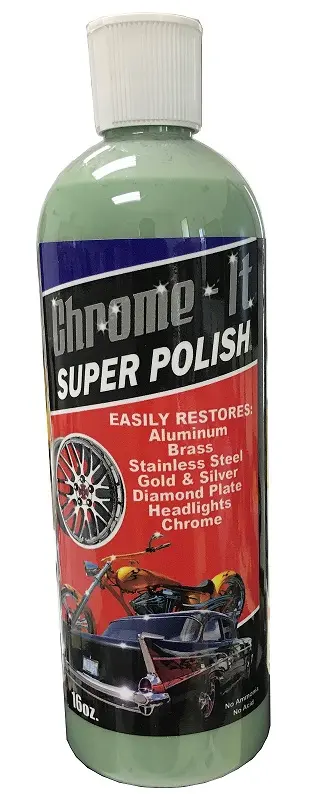 ATB Aluminum CHROME-IT Super Polish 16oz Bottle