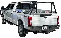 A-SP51R - 24"H x 95"D x 70"W Aluminum Pickup Lite-XL Service-Pack for 8' Box, 90" Side Boxes and 24", Racks Powder Coated MX-Black   
