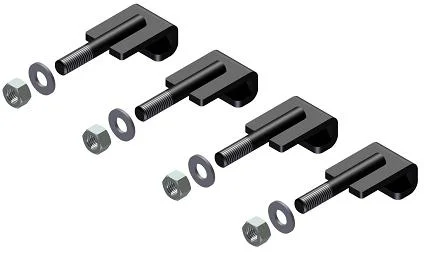 M3000H & M3001H - Step Box Installation Mounting Kit (Hook Style 4.5"to 6") for C-Frame Mount Application up to 150lbs.