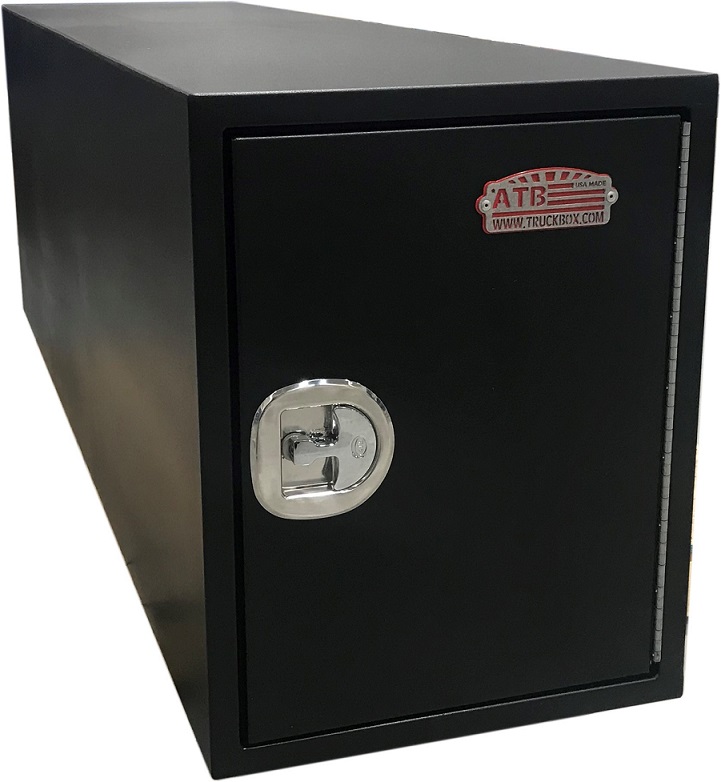 [S-CRD45-278021S-BX4] S-CRD45 - 27"H x 80"D x 21"W - Steel Cross Drawer Toolbox, Both End Side Open Doors W/ Gas Springs & Double Drawers on Both Ends (Top 6"H & Bottom 12"H), Powder Coated MX-Black