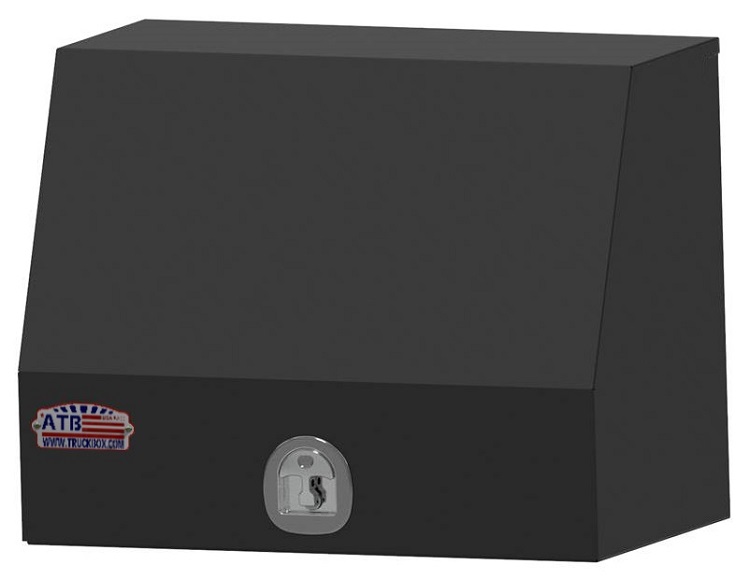 S-DM41 - 28"H X 20"D X 36"W - 14g Steel Drawer Master Box HD Toolbox, Tool Organizer and 2 Drawer, Single Top Hinged Door with SS T-Handle Lock, Powder Coated MX-Black 