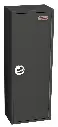 S-SRT41 - 65"H x 18"D x 30"W - Steel 2 Tank, Storage Service Toolbox, Right Side Open Single Door with SS DT-Handle Lock, Reinforced Floor & Back Tank Supports, Powder Coated MX- Black