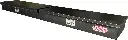 S-TM41 - 6"H x 14"D x 84"W - Steel Top Mount Compartment Toolbox, HD, Top Open Double Lids With Gas Springs, Double Lift Handle Locks, Partitioned Dividers, Powder Coated MX-Black 