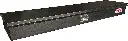 S-TM41 - 6"H x 14"D x 60"W - Steel Top Mount Compartment Toolbox, HD, Top Open Single Lid With Gas Springs, Single Lift Handle Lock and Partitioned Dividers, Powder Coated MX-Black 
