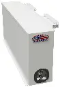 A-DF42O - 20"H x 46"D x 9"W - Aluminum Pickup Drawer Fender HD Toolbox, All Smooth Finish, Tool Organizer Pull Open Right Door/Drawer and with SS DT-T-Handle Lock & Powder Coated MX-White.