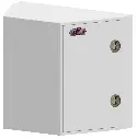 S-FS41 - 36"H x 24"D x 42"W - 14g Steel Trailer A-Frame Cargo HD Toolbox, Both End Single Side Open Doors with SS T-Handle Lock and Adjustable Shelf & Powder Coated MX-White