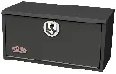 S-SR41 - 16"H x 16"D x 36"W - 14g Steel Truck Trailer Utility HD Toolbox, Single Drop Open Door with SS DT-T-Handle Lock, Powder Coated MX-Black 