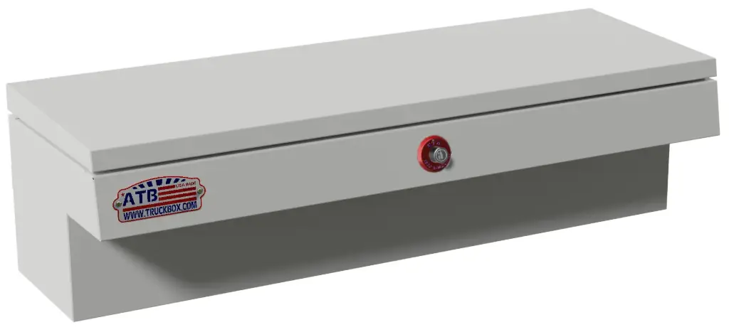 S-HS3- 16"H x 13"D- Steel Side Mount Toolboxes, Super HD, Top Open Lid with Advanced Push Button Lock, Pro-Sliding Tray & Mounting Hardware and Powder Coat Finish