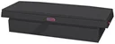 A-XC Series - Aluminum Pickup Truck Crossover Saddle Toolboxes, Heavy Duty, Top Open Lid with Advanced Push Button Locks, Pro-Sliding Tray & M-Hardware, Powder Coat Finish