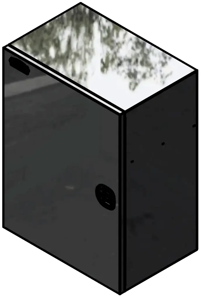 [S-SG51G-D362424SL-BX3] S-SG51G - 10g Steel Under Body Drawer Toolbox, Super Heavy-Duty Single Side Open Door with Gas Springs & SS-DT-Handle Lock - Drawers and Powder Coated. (36H-24D-24W - 3-Drawer 1-2=3" & 3=4", Left-Driver)