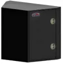 S-FS41 - 14g Steel Trailer A-Frame Cargo Toolbox Heavy Duty Both End Single Side Open Doors with SS DT-Handle Lock, Adjustable Shelf & Powder Coated Finish.
