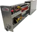 A-DF42O- Aluminum Heavy Duty Pickup Drawer-Fender Toolbox with Tool Organizer Pullout Drawer & SS DT-Handle Lock All Smooth or Powder Coated Finish