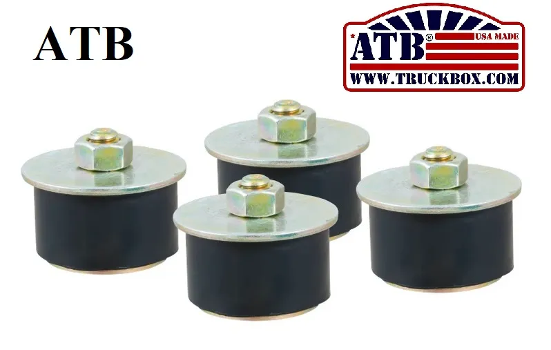 [MATV-50-RB] MATV-50-RB - UTV Toolbox Mounting Hardware Kit for Polaris Ranger - Pack of 4 Rubbers