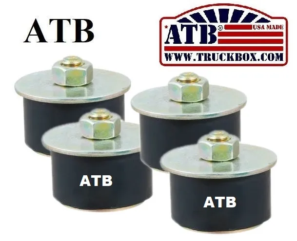 [MATV-50-RB] MATV-50-RB - UTV Toolbox Mounting Hardware Kit for Polaris Ranger - Pack of 4 Rubbers