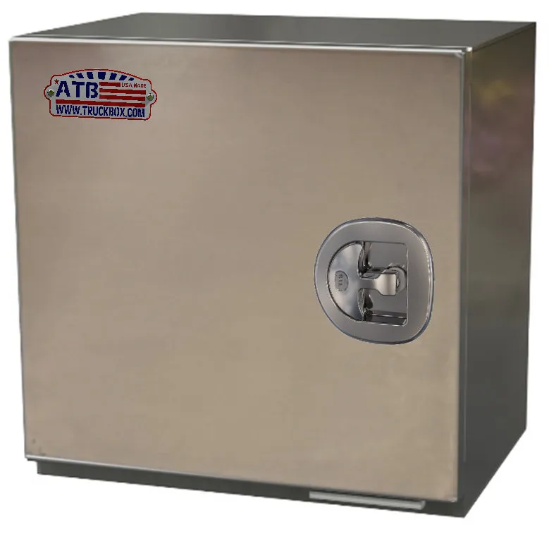 Aluminum Underbody Truck Trailer Toolboxes - .125 Super Heavy Duty, SINGLE Side Open Door with SS DT-T Handle Locks - A-SG52 Series