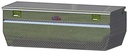 A-BC42B - HD Pickup Bed Chest Box, All Aluminum Diamond TP Finish, Offset Top Open Single Lid with Dual Gas Springs, Lid Supports & Double Recessed Handle Locks