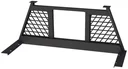 A-HF63W - .190g Aluminum Pickup HD Front Headache Rack, Tri-Rect Screens, Window