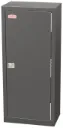 S-MS21 - 18g Galvanize Machine Storage Cabinet, HD Design, Spray Can Holder & Door Shelves, Single Door with Slam Latch and Galvanized Finish