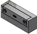 A-FI4 - Aluminum Pickup Fender Inside Toolbox, Powder Coated MX-Black