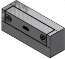 A-FI4 - Aluminum Pickup Fender Inside Toolbox, Powder Coated MX-Black