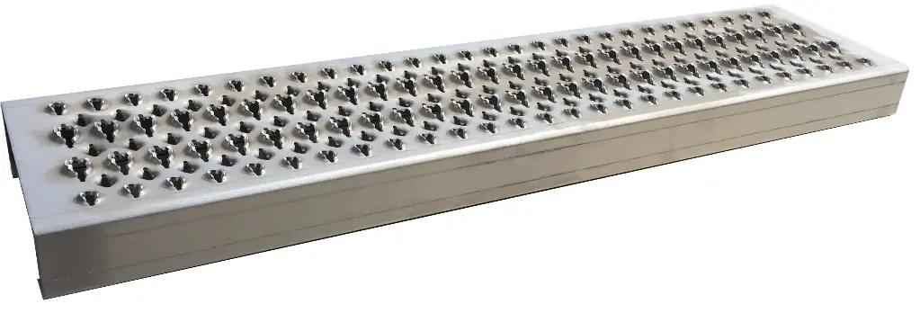 A-SPS51 - .125 Aluminum Step, Pressed Grip Strut