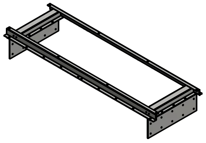 M36 - Underbody Top Hanging Mounting Kit, Powder Coated