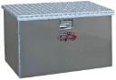 A-TC51C Aluminum Super HD Semi Truck Top Chest Toolbox, Top Open Single Lid with Gas Springs