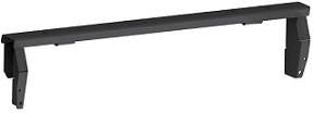 [M3460-250-52B] M3460 - 2.5"H x 52.0"D - ATB Cross-Pack Mounting Adapter Bracket (Ford F350-F450-F550 2017 Plus) HD Powder Coated Black
