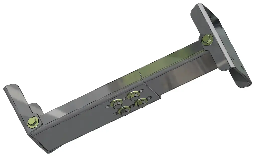 [M3550RK-BX] M3550RK-BX - Side Box & Service-Pack Installation Mounting Kit with Hardware, Front Rubber Seal and Endgate Seal Mount Application, Powder Coated MX-Black