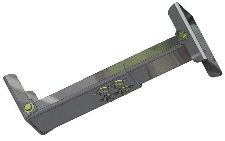 [M3550RK-WX] M3550RK-WX - Side Box & Service-Pack Installation Mounting Kit with Hardware, Front Rubber Seal and Endgate Seal Mount Application, Powder Coated WX-White 